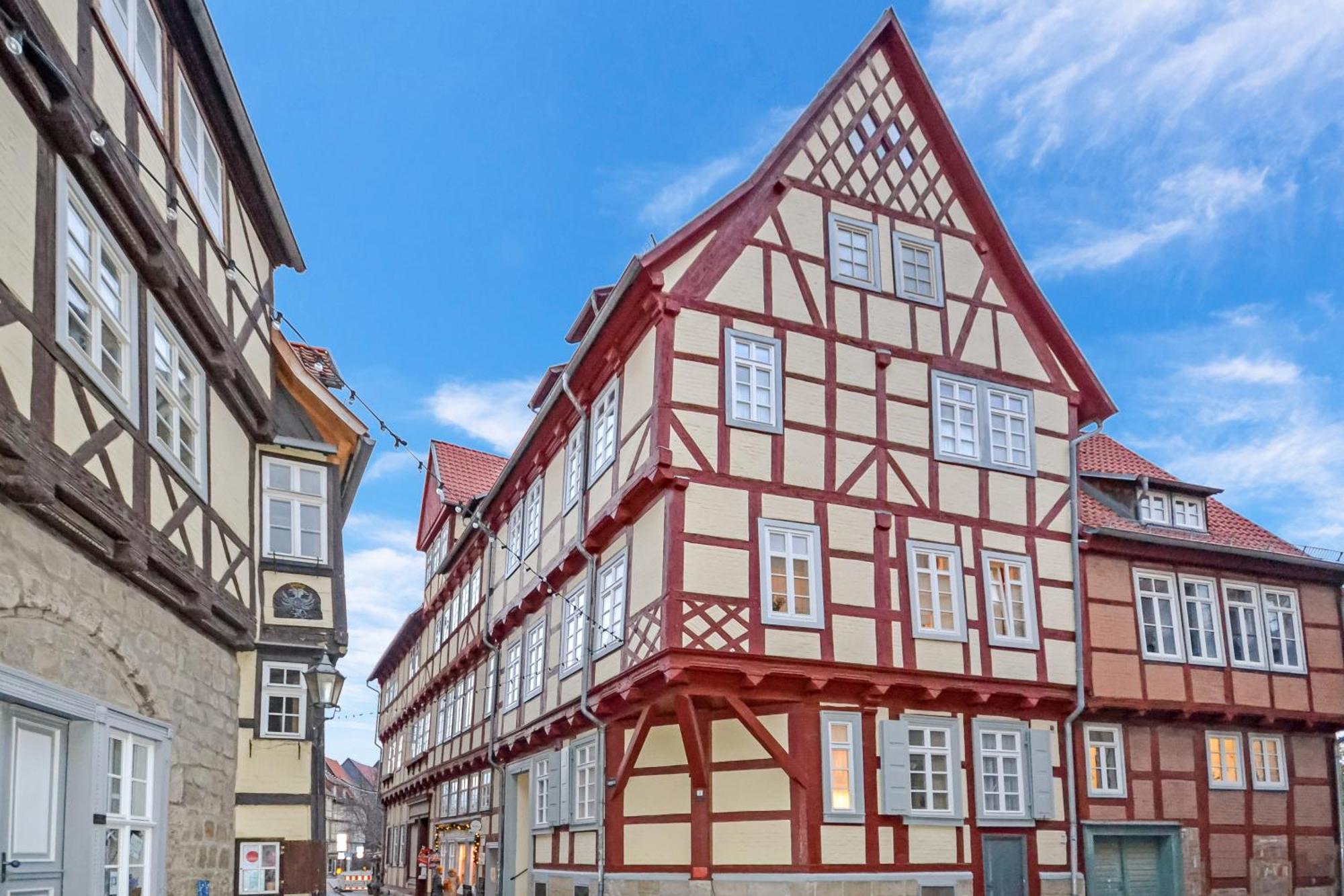 Fewo Lange Gasse 4 - 2 Obergeschoss Inkl Parkplatz Quedlinburg Esterno foto