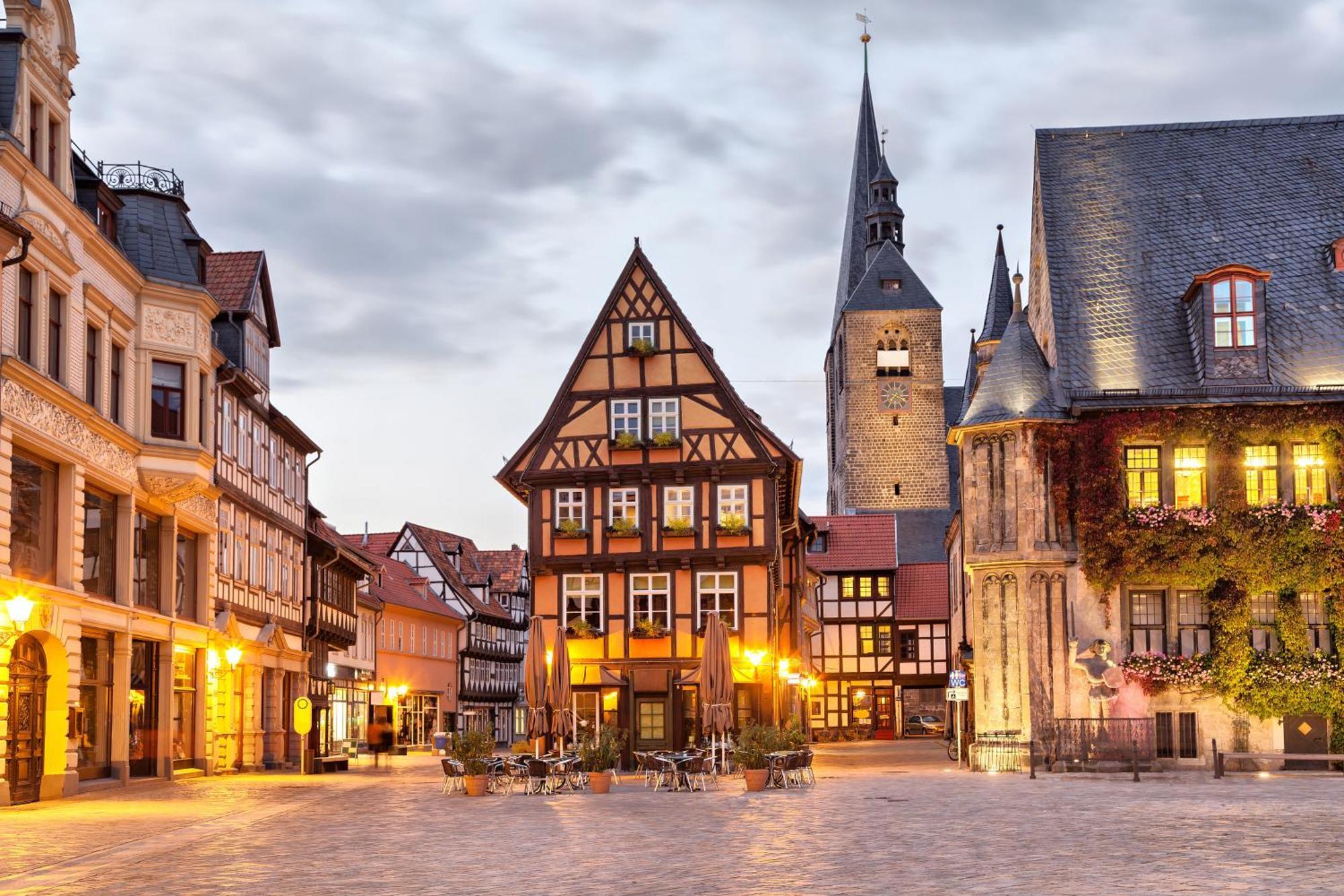 Fewo Lange Gasse 4 - 2 Obergeschoss Inkl Parkplatz Quedlinburg Esterno foto
