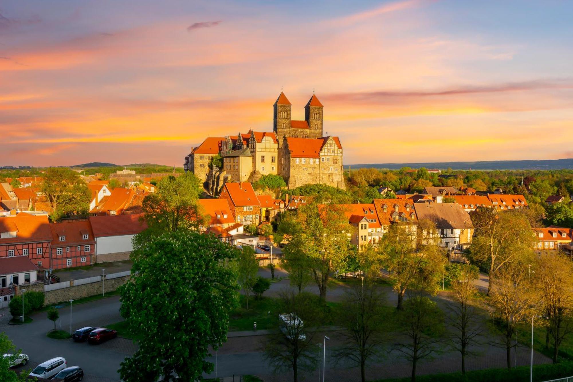 Fewo Lange Gasse 4 - 2 Obergeschoss Inkl Parkplatz Quedlinburg Esterno foto